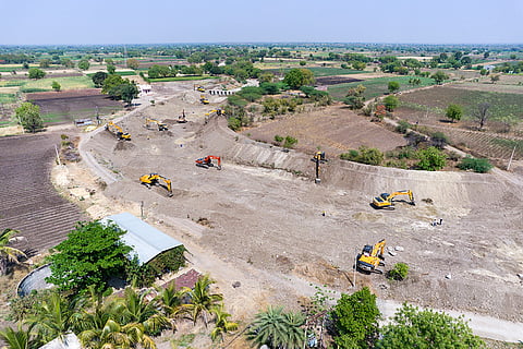 Water storage capacity work in Beed district, Maharashtra. Setting an example of community involvement for a positive cause, residents of more than 40 villages in Beed district of Maharashtra's drought-prone Marathwada region have come together to improve the water storage capacity of local rivers through desiltation.