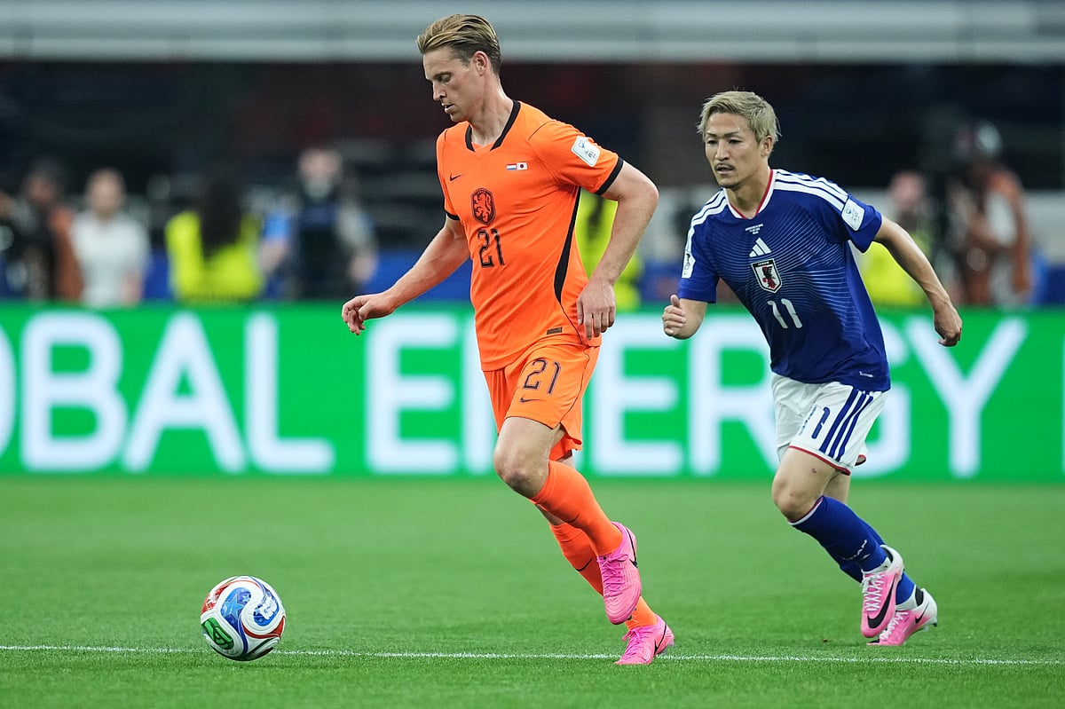 Netherlands Vs Japan FIFA World Cup Group F Frenkie de Jong Daizen Maeda AP Photo