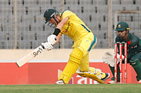 Bangladesh Vs Australia LIVE Score, 3rd ODI: Connolly Fifty Gives Visitors Impetus | AUS 154/4 (27), BAN 274/5 (50) AP : Australia's Marnus Labuschagne plays a shot during the third one day international cricket match between Australia and Bangladesh.