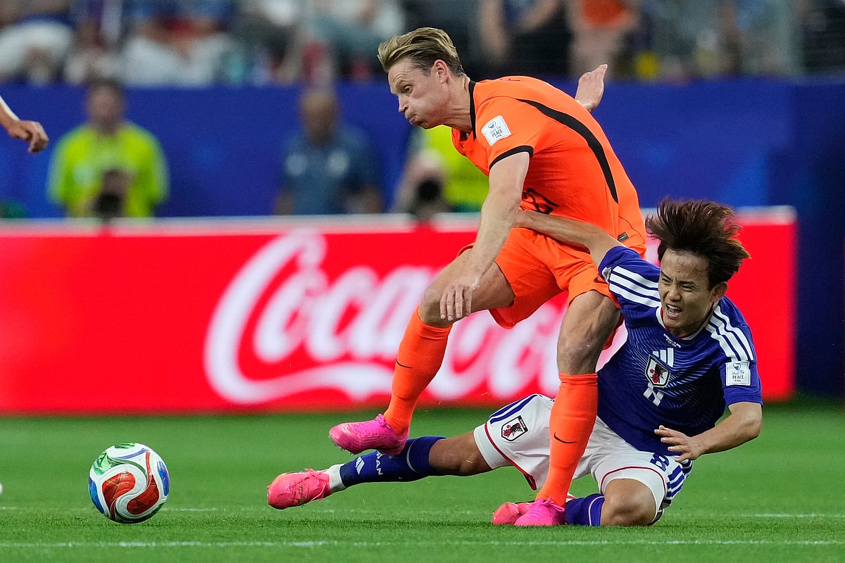 Netherlands Vs Japan FIFA World Cup Group F Frenkie de Jong Takefusa Kubo AP Photo