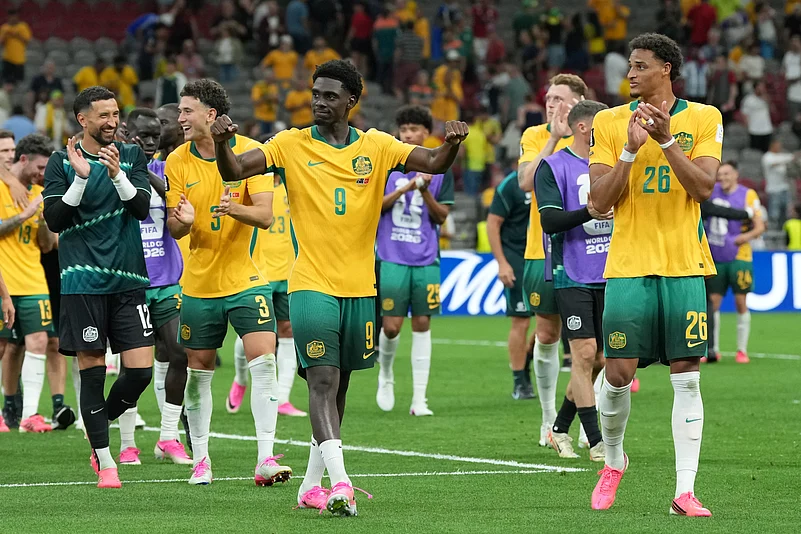 Australia Vs Turkiye FIFA World Cup 2026 Group D Aussies Applaud Fans AP Photo
