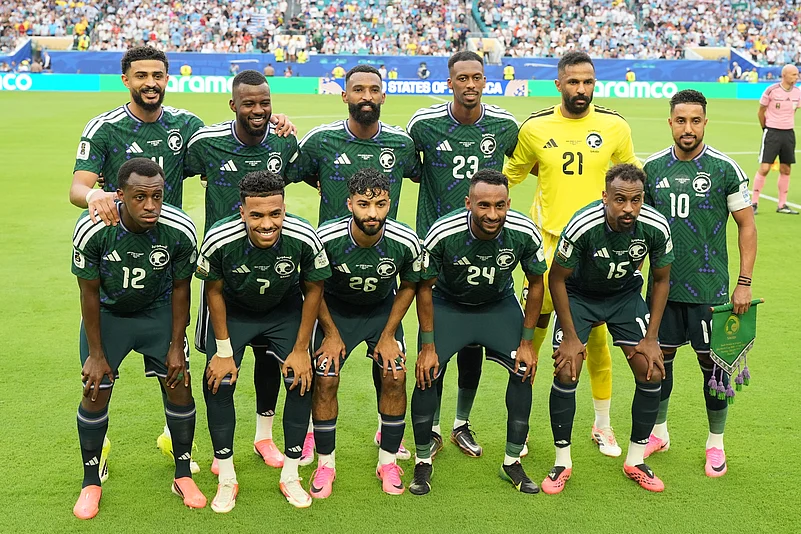 Saudi Arabia vs Uruguay FIFA World Cup 2026 Group H Saudi XI AP Photo