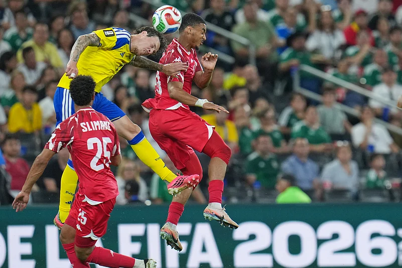 Sweden vs Tunisia FIFA World Cup 2026 Group F Victor Lindelof Yan Valery AP Photo