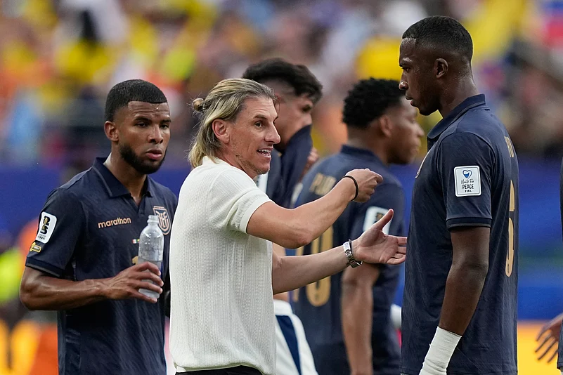 Ivory Coast Vs Ecuador, FIFA World Cup 2026 Group E Sebastian Beccacece Willian Pacho AP Photo