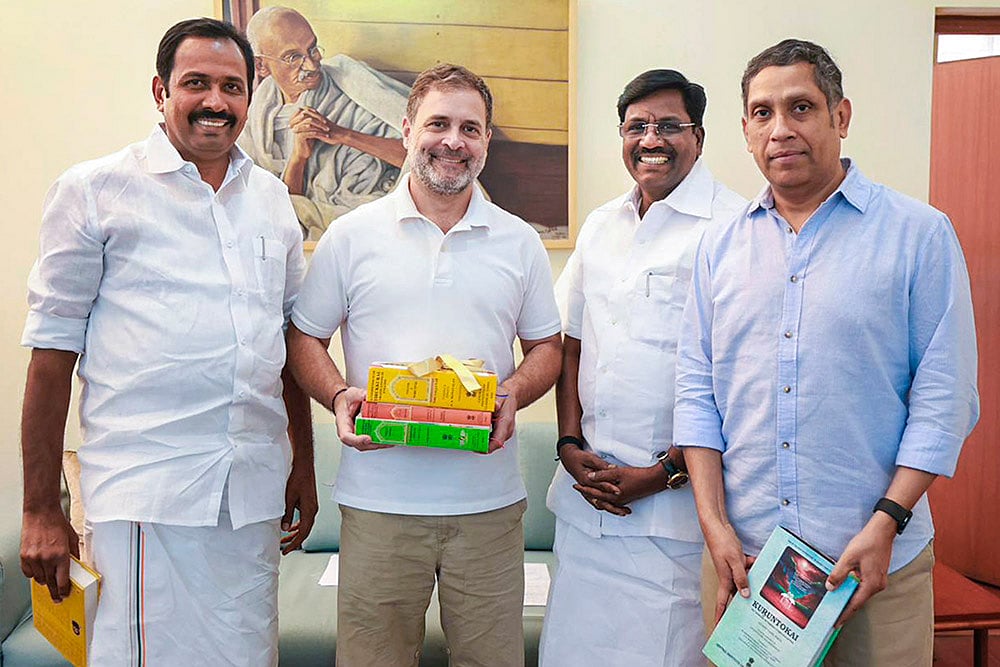 Rahul Gandhi meets Ministers