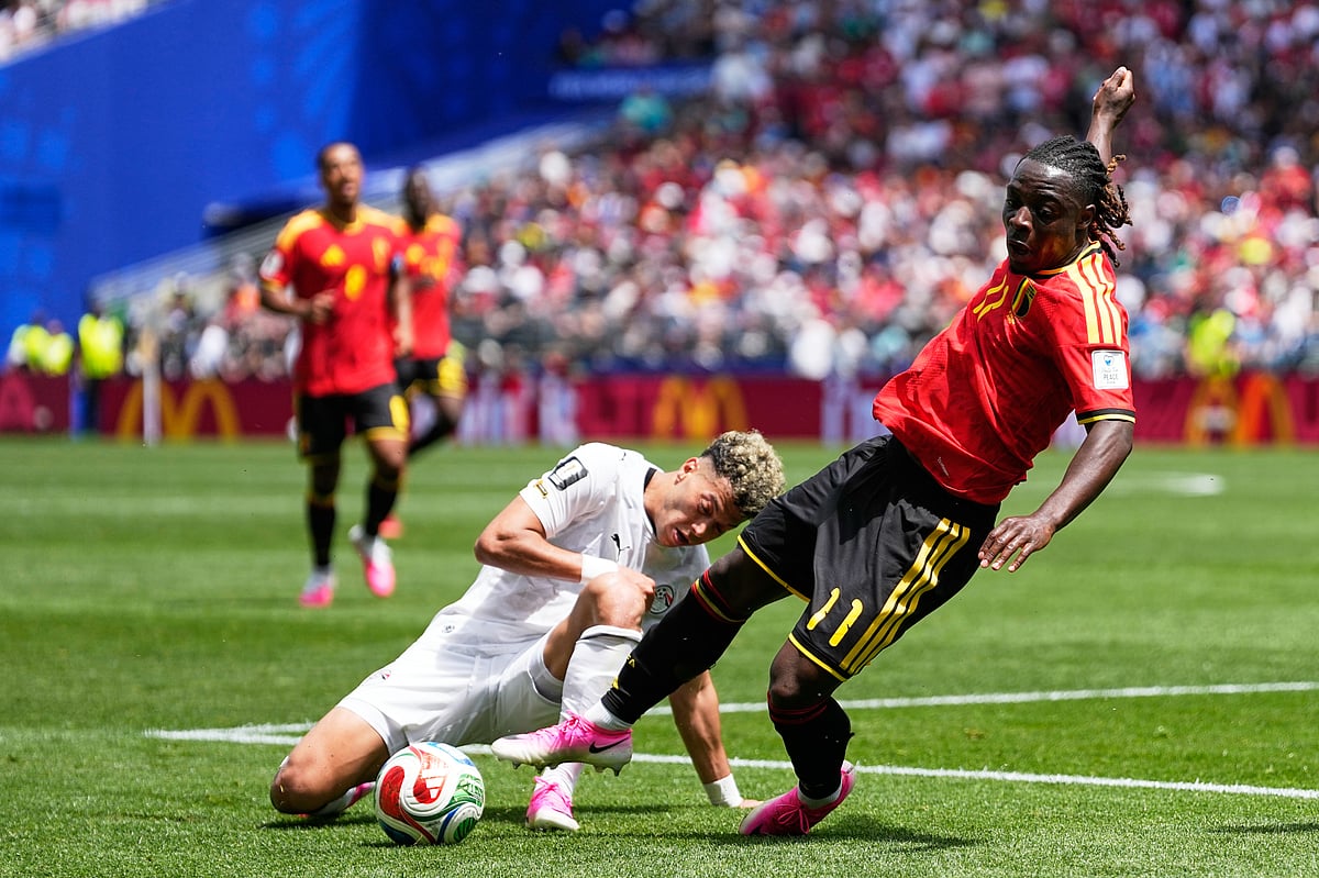 Belgium Vs Egypt FIFA World Cup 2026 Group G Jeremy Doku Emam Ashour AP Photo
