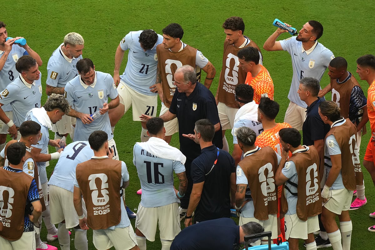 Saudi Arabia vs Uruguay FIFA World Cup 2026 Group H Marcelo Bielsa speaks ap photo