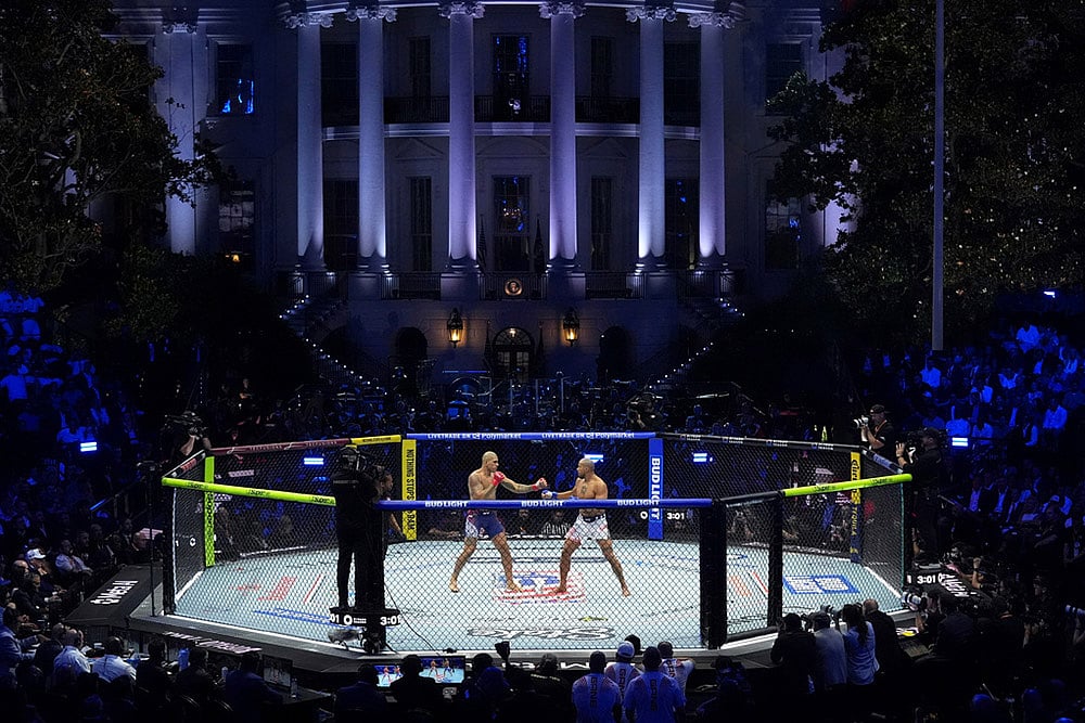UFC Freedom 250 Ciryl Gane vs Alex Pereira