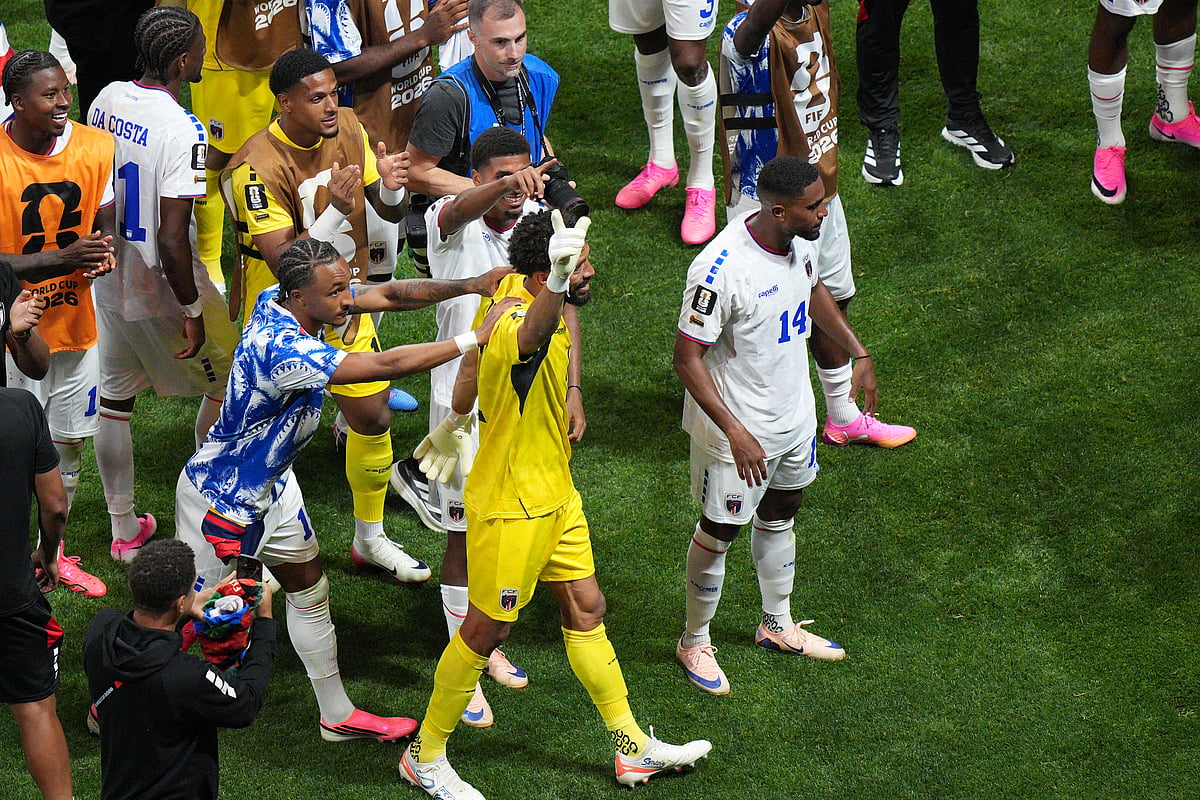 Spain Vs Cape Verde FIFA World Cup 2026 Group H Vozinha Team Celebrate draw AP Photo
