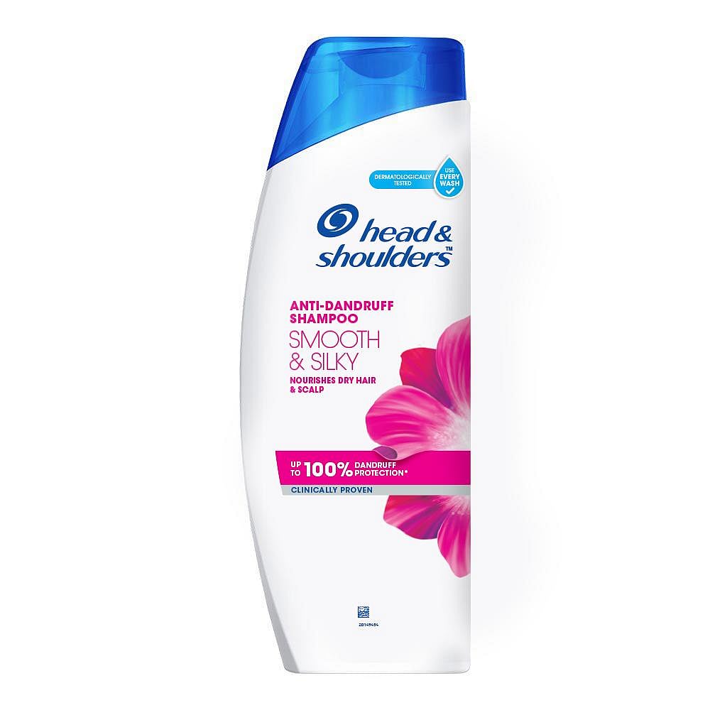 Head and Shoulders Smooth and Silky shampoo bottle