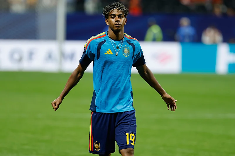 Spain Vs Cape Verde FIFA World Cup 2026 Group H Lamine Yamal warm up AP Photo