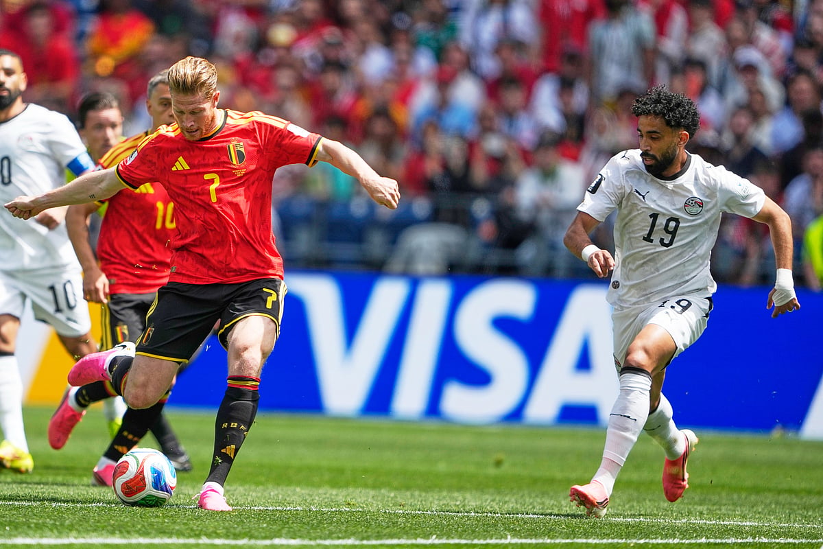 Belgium Vs Egypt FIFA World Cup 2026 Group G Kevin De Bruyne Controls AP Photo