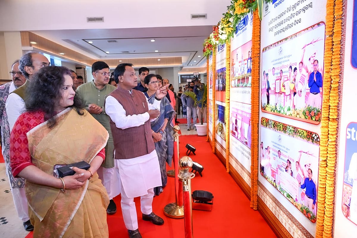 CM Mohan Majhi at an event