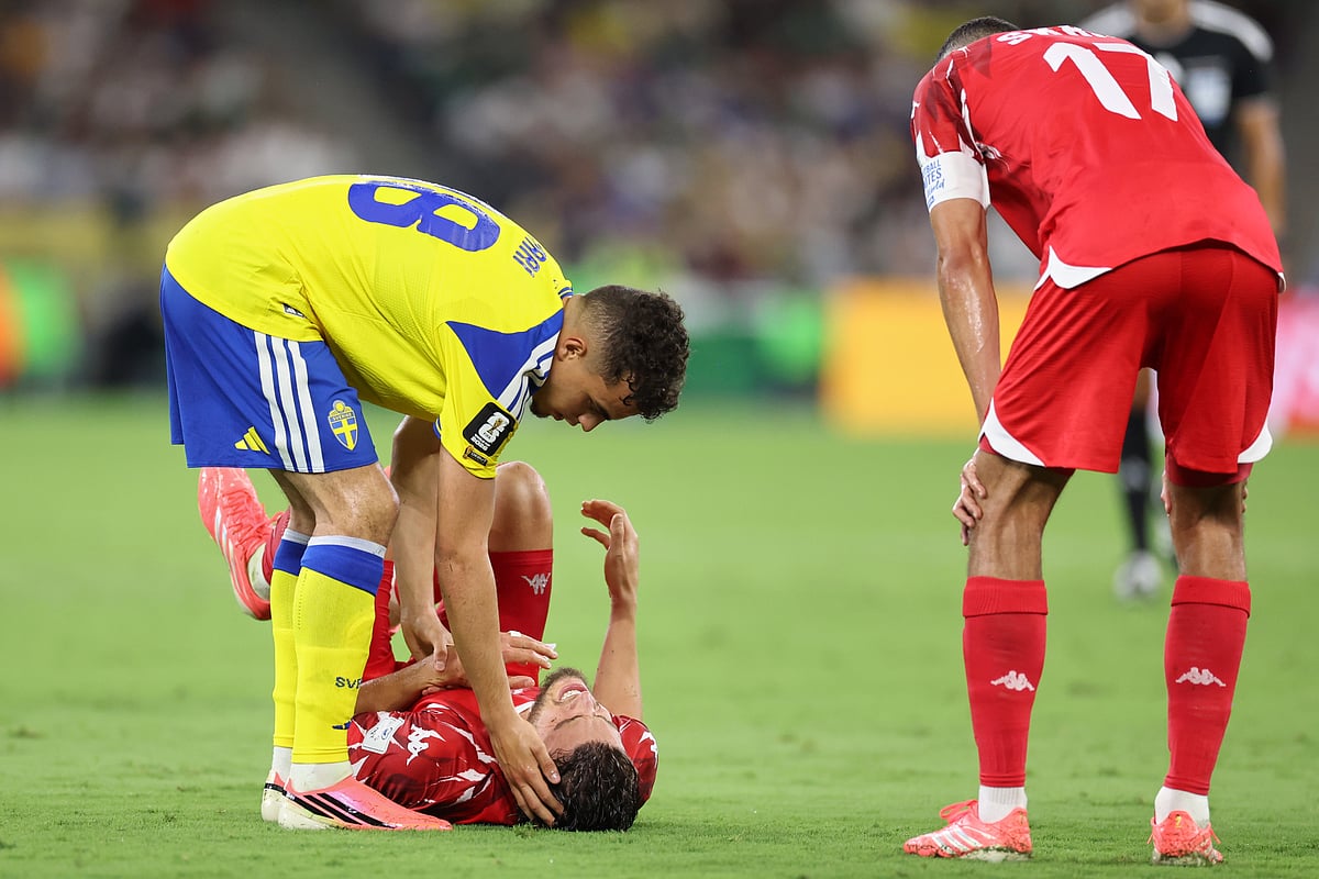 Sweden vs Tunisia FIFA World Cup 2026 Group F Yasin Ayari Omar Rekik AP Photo