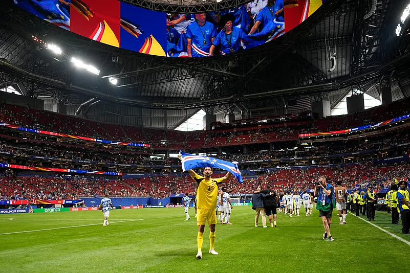 Spain Vs Cape Verde FIFA World Cup 2026 Group H Vozinha Flag Ap Photo