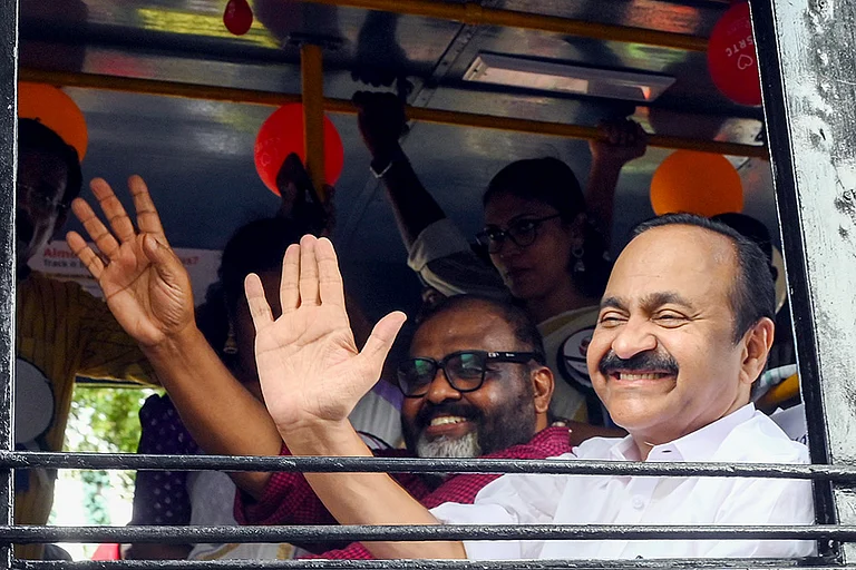 Meta restricted the VD Satheesan-KSEB AI dance video in India after it crossed 1.78 crore views. - | Photo: PTI