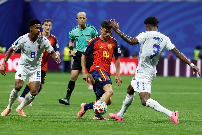 Spain Vs Cape Verde FIFA World Cup 2026 Group H Pedri Diney Borges AP Photo