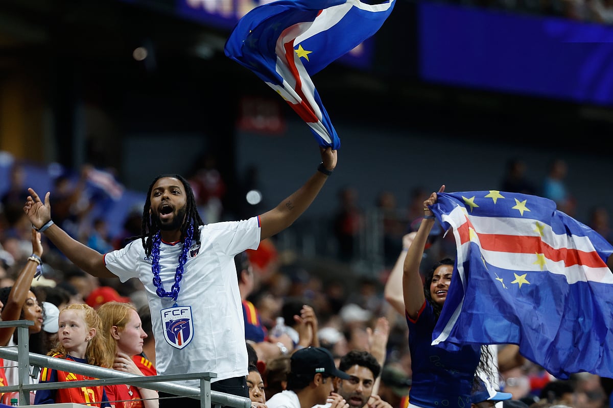Spain Vs Cape Verde FIFA World Cup 2026 Group H Cape Verde fans AP Photo