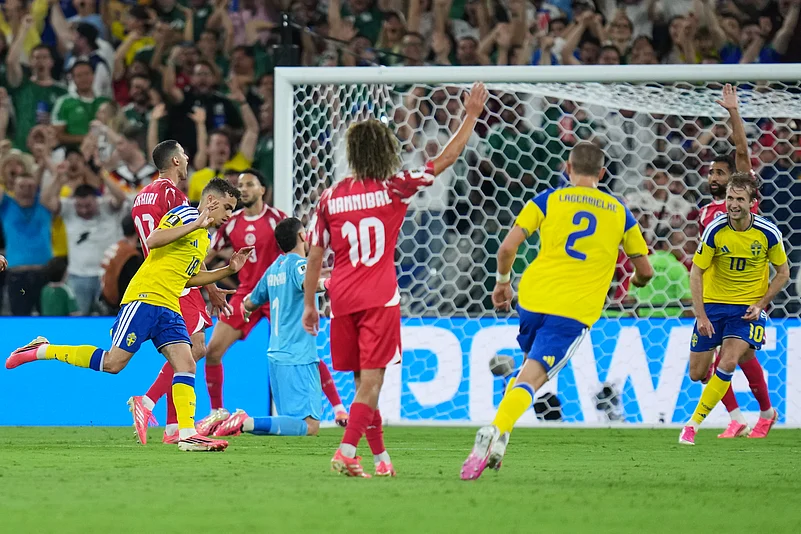 Sweden vs Tunisia FIFA World Cup 2026 Group F Yasin Ayari Goal AP Photo