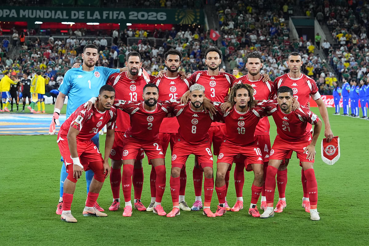 Sweden vs Tunisia FIFA World Cup 2026 Group F Tunisia XI AP Photo