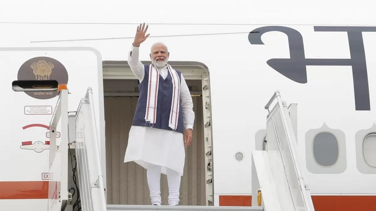 PM Modi Arrives In Slovakia On Historic First Visit By An Indian Prime Minister - null