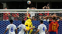 Spain Vs Cape Verde LIVE Score, FIFA World Cup 2026: Vozinha's Brilliance Keeps La Roja Goalless In First Half AP Photo : Cape Verde goalkeeper Vozinha (1) makes a save during the World Cup Group H soccer match between Spain and Cape Verde in Atlanta.