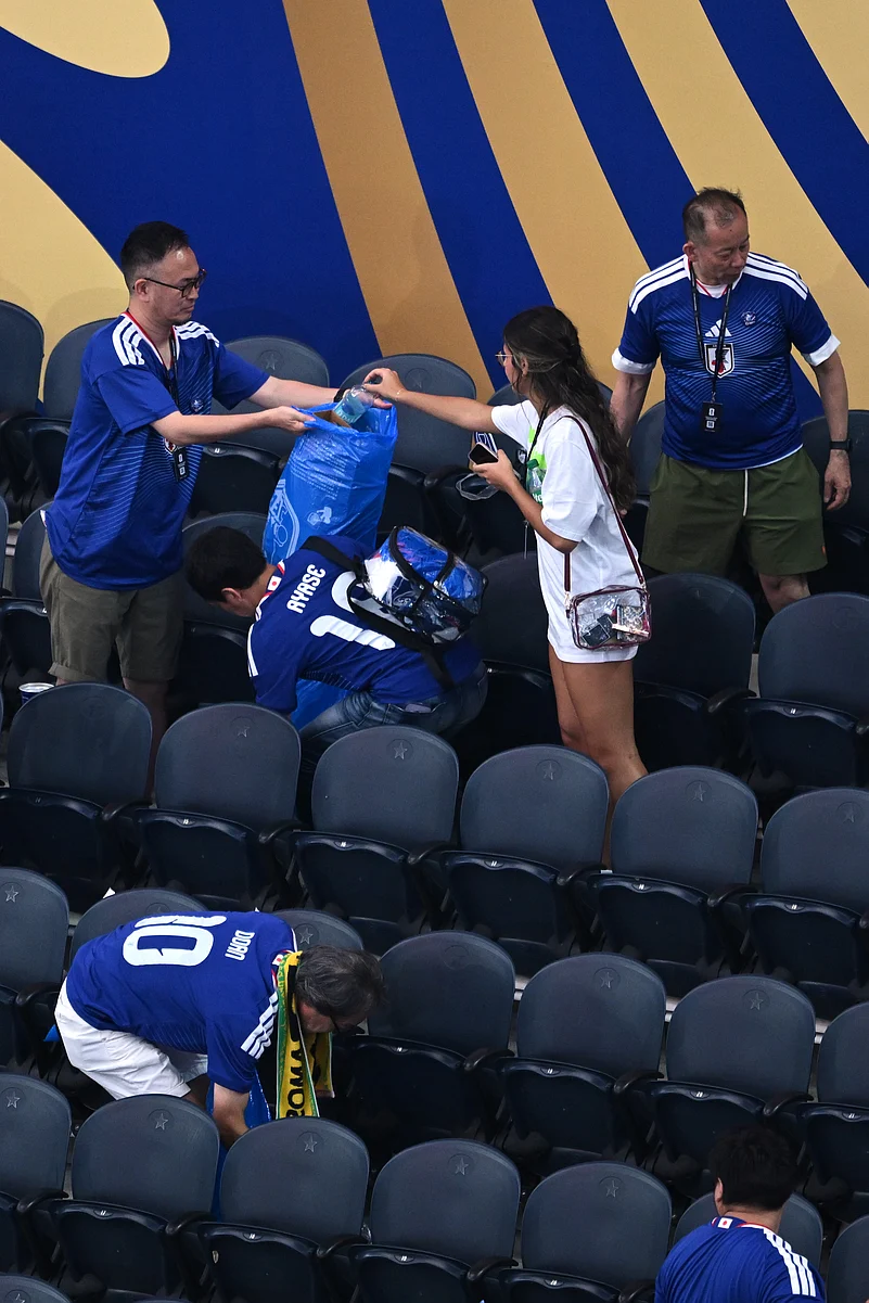 Netherlands Vs Japan, FIFA World Cup 2026 Samurai Blue Fans AP 4 Photo