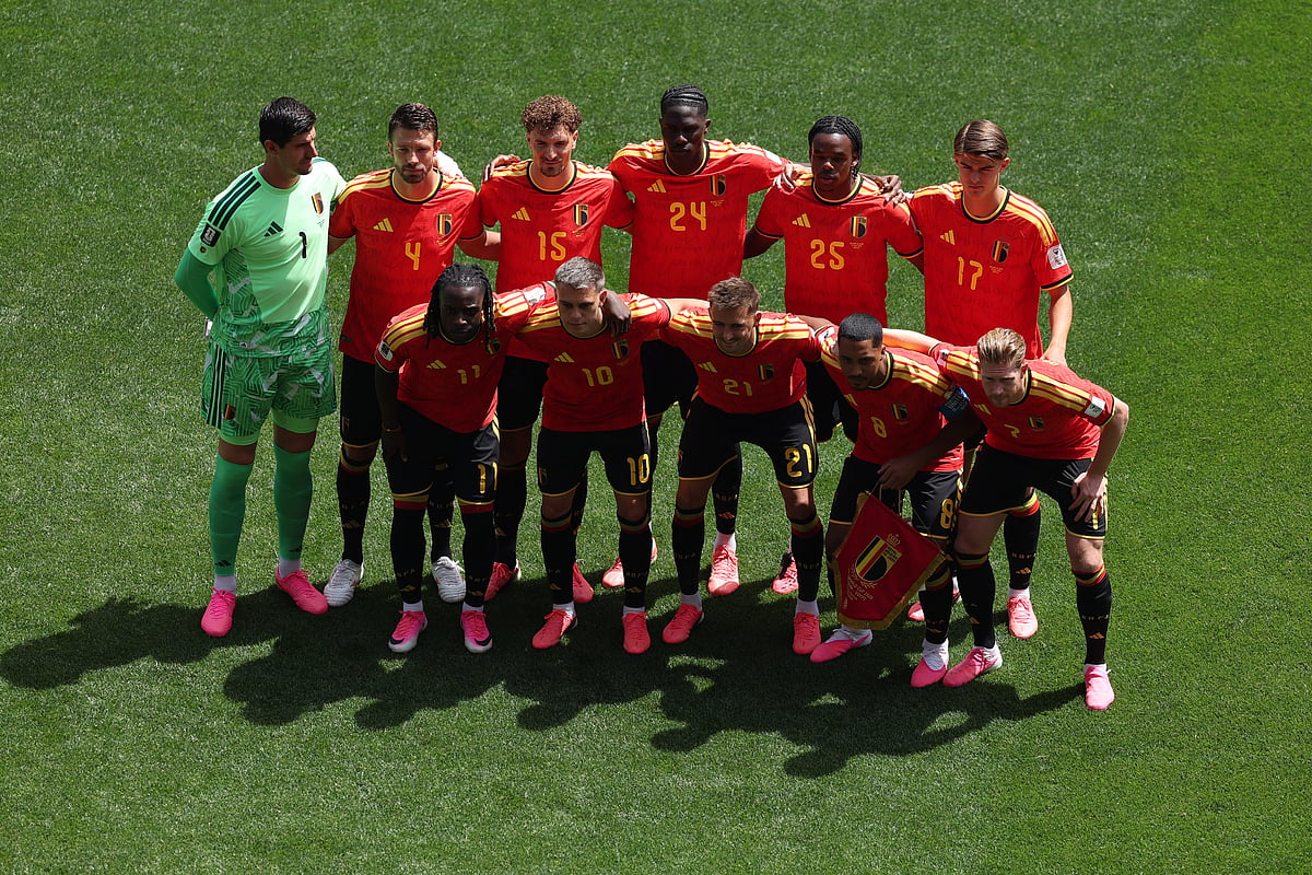 Belgium Vs Egypt FIFA World Cup 2026 Group G Belgium XI AP Photo