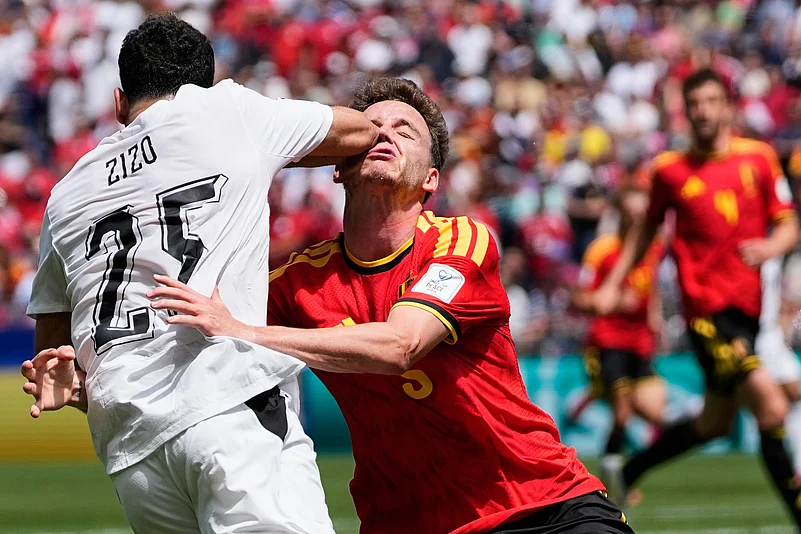 Belgium Vs Egypt FIFA World Cup 2026 Group G Zizo Maxim De Cuyper AP Photo