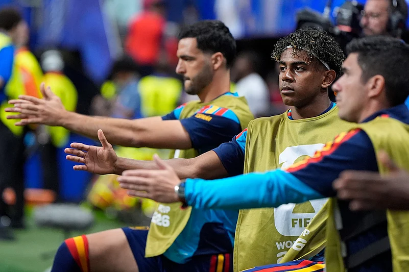 Spain Vs Cape Verde FIFA World Cup 2026 Group H Lamine Yamal touchline AP Photo