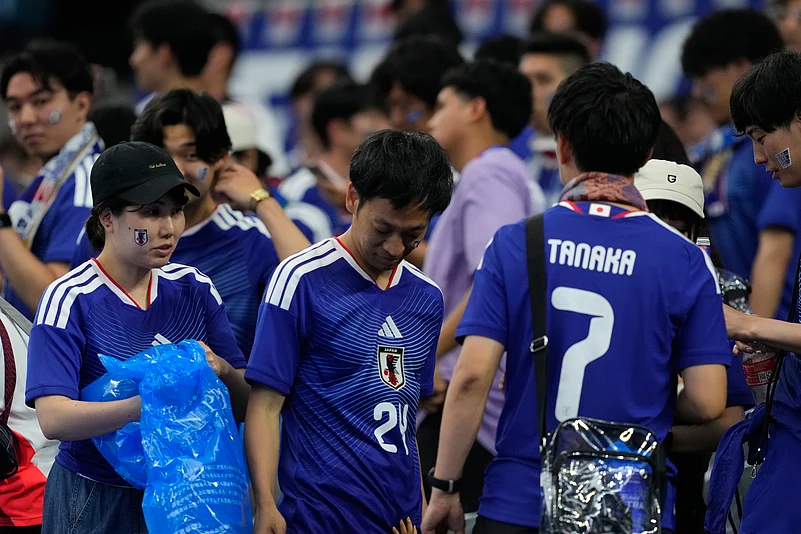 Netherlands Vs Japan, FIFA World Cup 2026 Samurai Blue Fans AP 2 Photo
