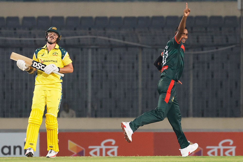 BAN vs AUS 3rd ODI Shoriful Islam