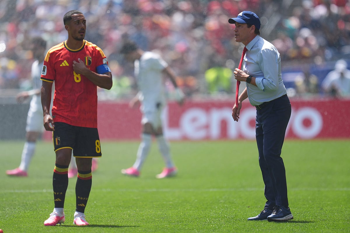 Belgium Vs Egypt FIFA World Cup 2026 Group G Rudi Garcia Talks AP Photo