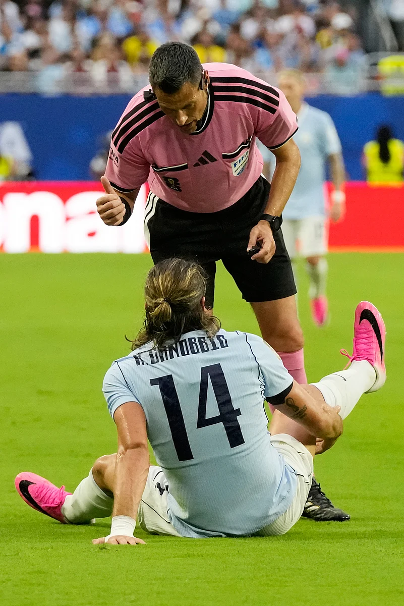 Saudi Arabia vs Uruguay FIFA World Cup 2026 Group H Cramps AP Photo