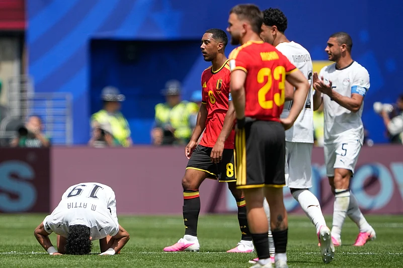 Belgium Vs Egypt FIFA World Cup 2026 Group G Marawan Attia Post match AP Photo