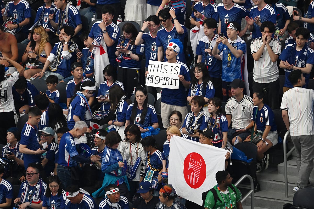 Netherlands Vs Japan, FIFA World Cup 2026 Samurai Blue Fans AP 9 Photo