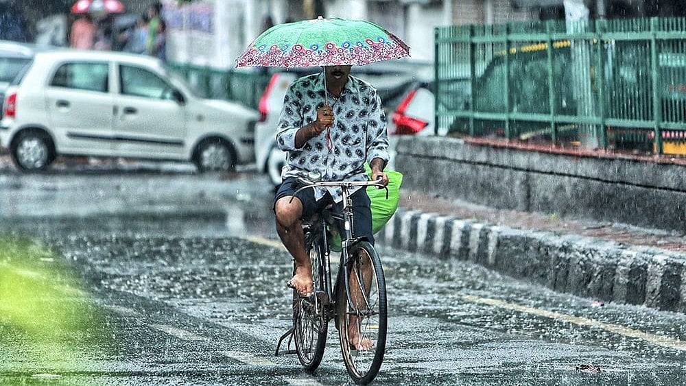 Light Showers Bring Respite From Heat To Delhi, National Capital Region - Photo: PTI
