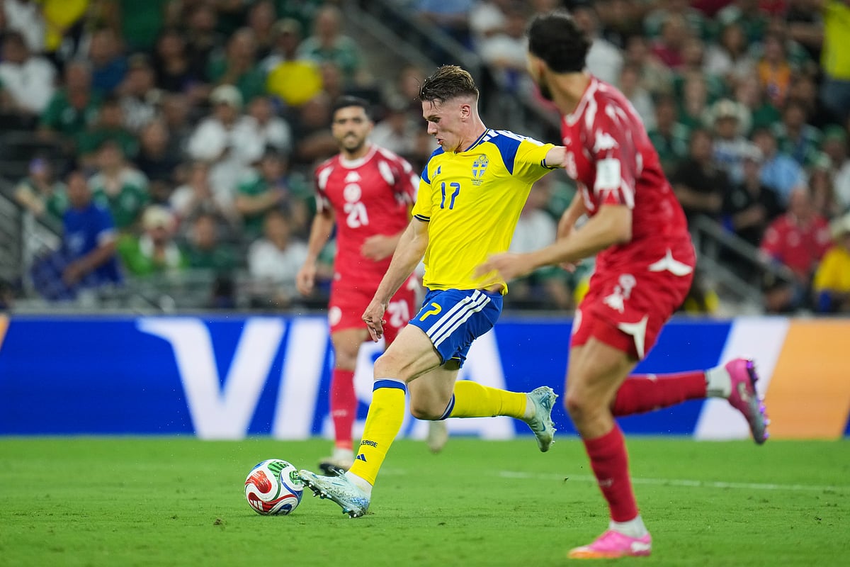 Sweden vs Tunisia FIFA World Cup 2026 Group F Viktor Gyokeres scores AP Photo