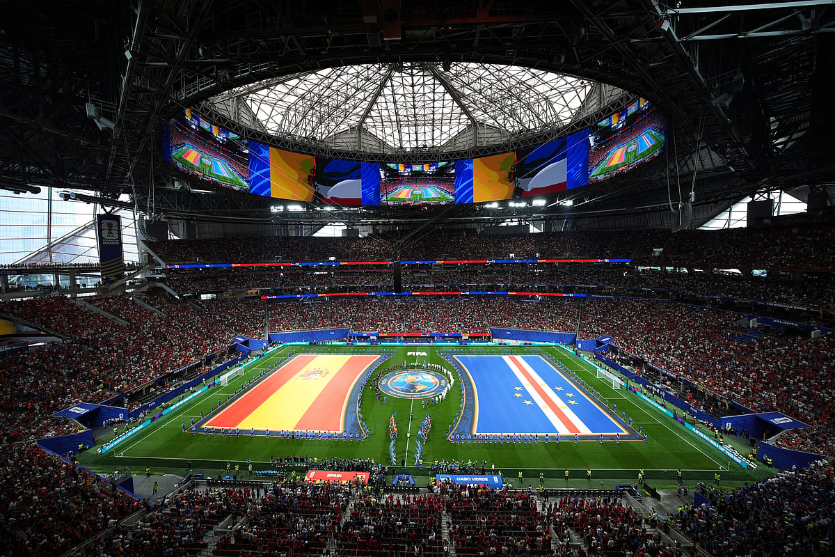 Spain Vs Cape Verde FIFA World Cup 2026 Group H flags anthems AP Photo