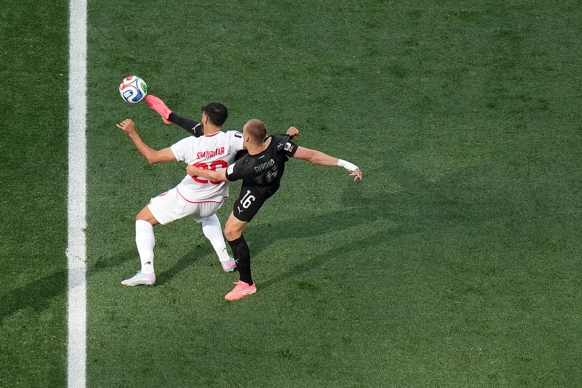 Iran Vs New Zealand FIFA World Cup 2026 Group G Finn Surman Shahriyar Moghanloo AP Photo