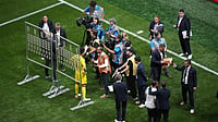 From 50,000 To 6 Million: How Cape Verde's Goalkeeper Vozinha Became Social Media Sensation Overnight AP Photo/Jacob Kupferman : Cape Verde goalkeeper Vozinha (1) talks with the media after a tie during the World Cup Group H soccer match between Spain and Cape Verde in Atlanta, Monday, June 15, 2026.