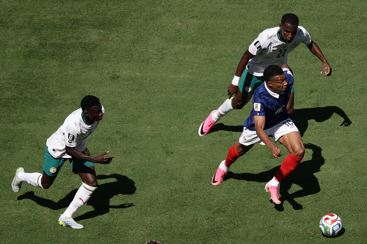 France Vs Senegal FIFA World Cup 2026 Group I Mbappe In Action AP Photo