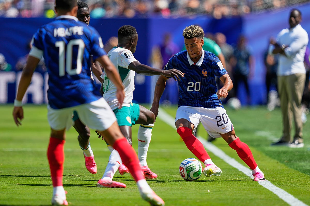 France Vs Senegal FIFA World Cup 2026 Group I Desire Doue vs Krepin Diatta AP Photo