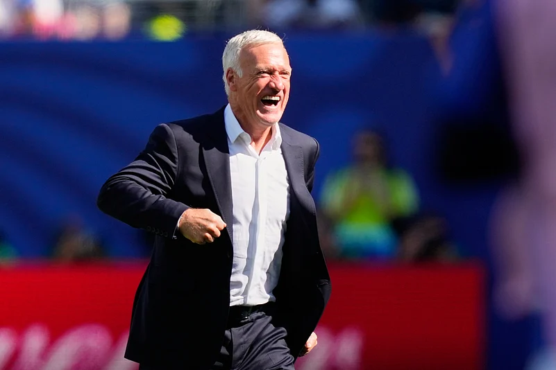 France Vs Senegal FIFA World Cup 2026 Group I Deschamps Happy Barcola Goal AP Photo