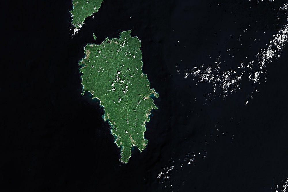 Eagle Eye View: A satellite view of the Great Nicobar island - null