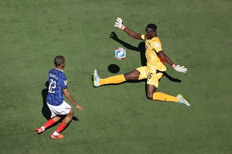 France Vs Senegal FIFA World Cup 2026 Group I Barcola Scores AP Photo