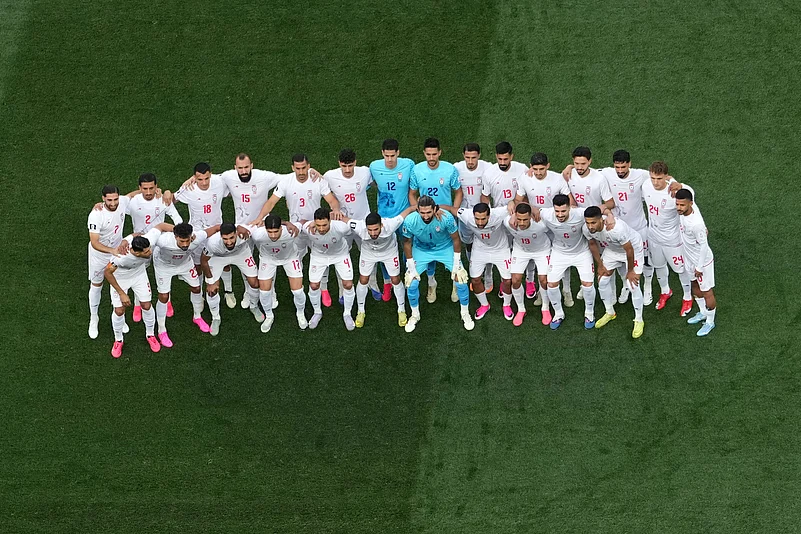Iran Vs New Zealand FIFA World Cup 2026 Group G Iranian Players AP Photo