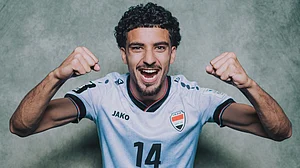 Sky Sports : Zidane Iqbal plays as a midfielder for Iraq but his roots are from Pakistan