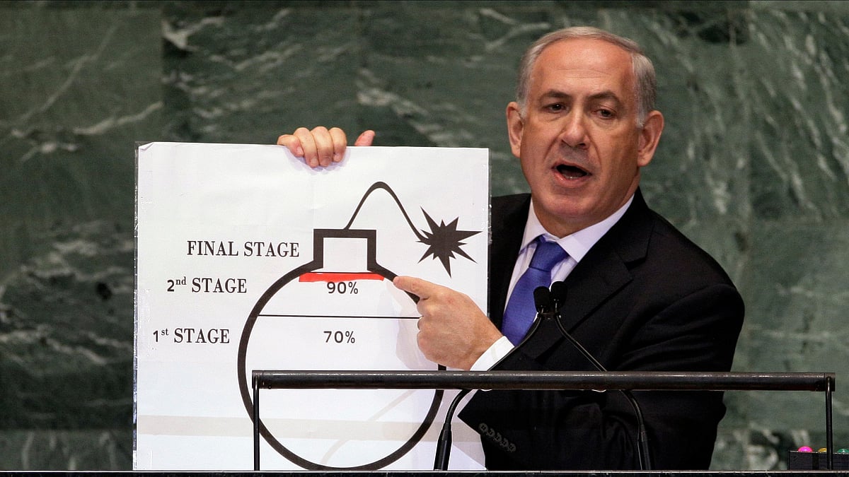 Iran Will Never Have Nuclear Weapons Not Today And Not Tomorrow: Netanyahu  - AP Photo/Richard Drew, File