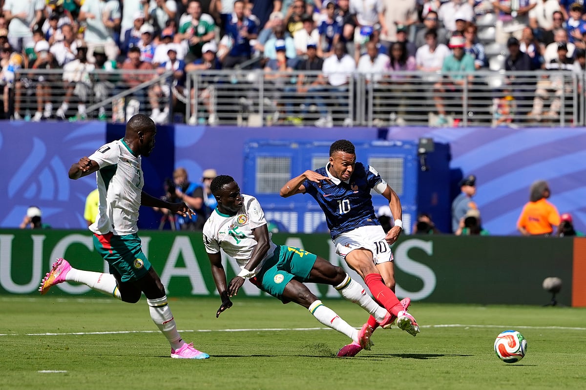 France Vs Senegal FIFA World Cup 2026 Group I Kylian Mbappe Attept 2nd AP Photo